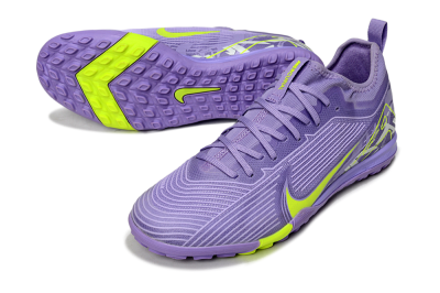 Nike Air Zoom Mercurial Vapor 16 Pro TF Artificial Turf Soccer Shoes - Purple/Yellow/White