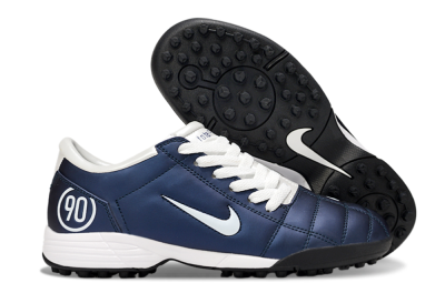 Nike Total 90 II TF Artificial Turf Soccer Shoes - Blue/White/Black