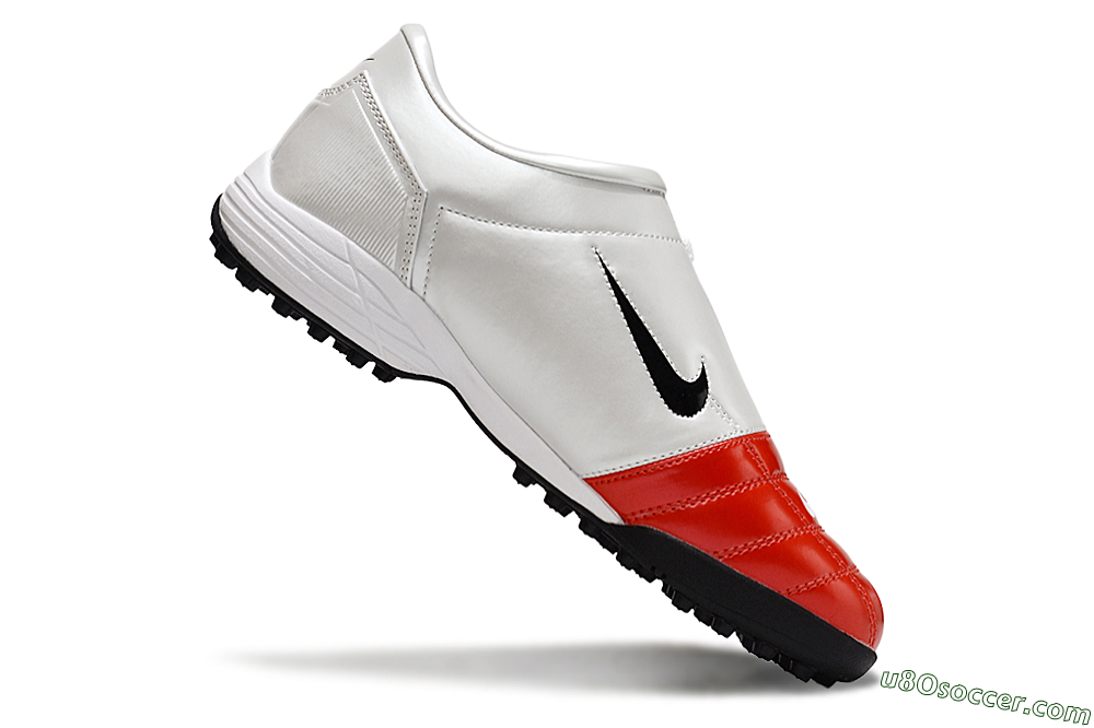 Nike Total 90 II TF Artificial Turf Soccer Shoes - Red/White/Black 4