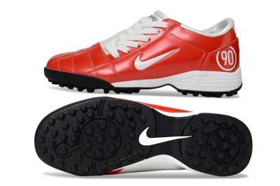 Nike Total 90 II TF Artificial Turf Soccer Shoes - Red/White/Black