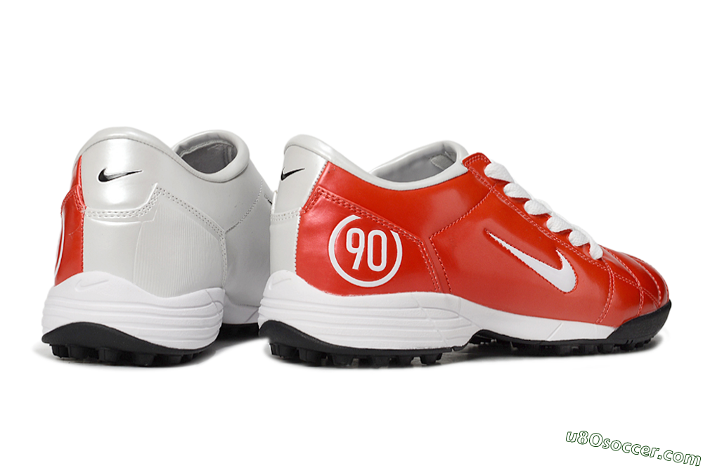 Nike Total 90 II TF Artificial Turf Soccer Shoes - Red/White/Black 6