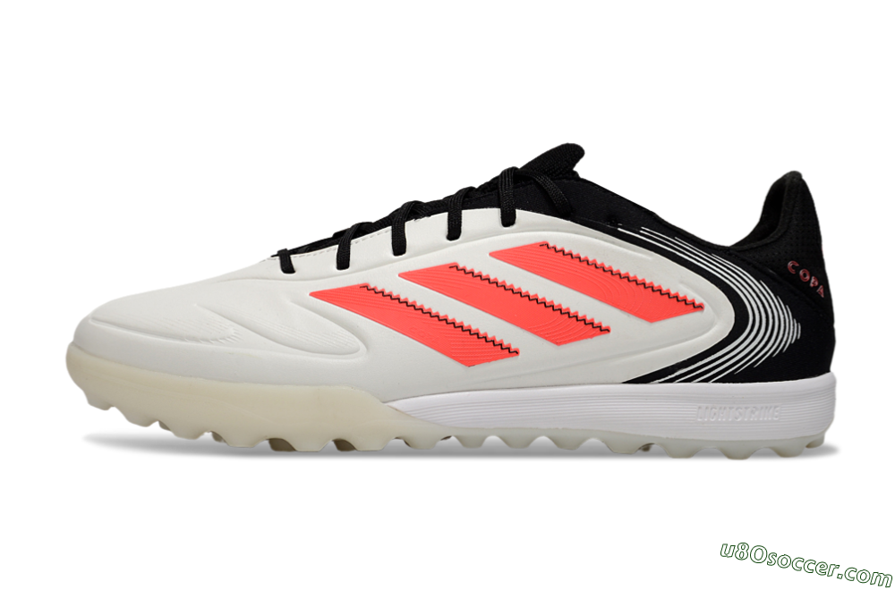Adidas Copa Gloro 2 TF Artificial Turf Soccer Shoes - White/Red/Black 2