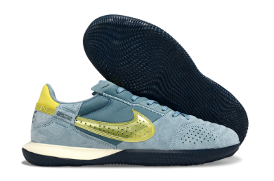 Nike Street Gato IC Indoor & Futsal Soccer Shoes - Blue/Yellow