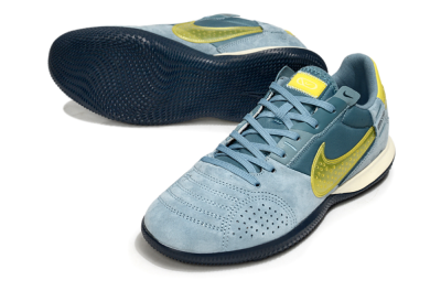Nike Street Gato IC Indoor & Futsal Soccer Shoes - Blue/Yellow
