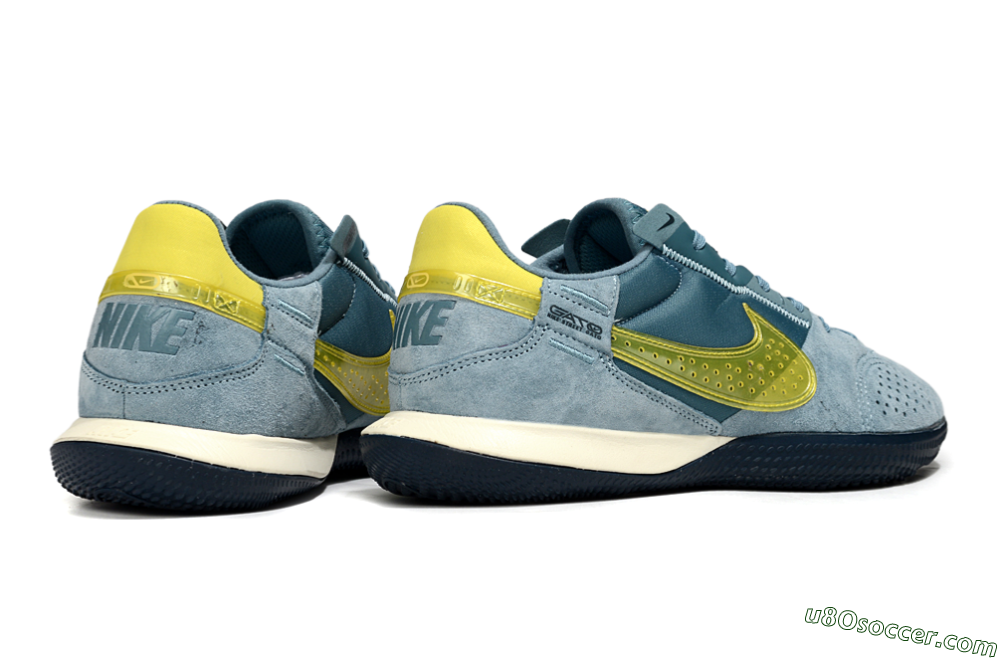 Nike Street Gato IC Indoor & Futsal Soccer Shoes - Blue/Yellow 6