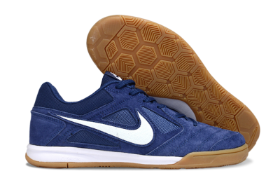 Nike Lunar Gato 2 IC Indoor & Futsal Soccer Shoes - Blue/White