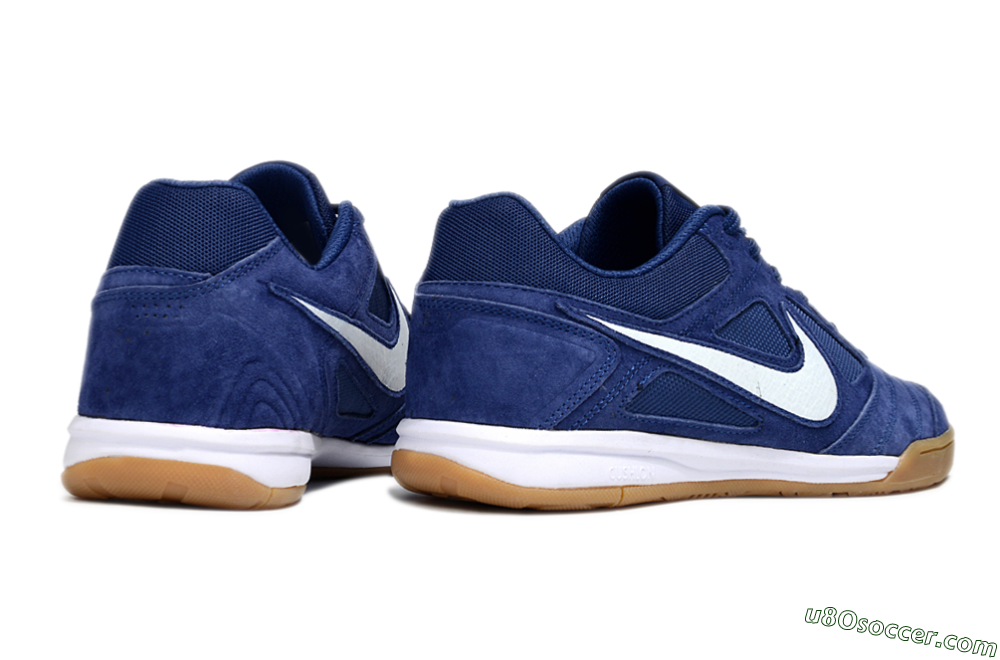 Nike Lunar Gato 2 IC Indoor & Futsal Soccer Shoes - Blue/White 6