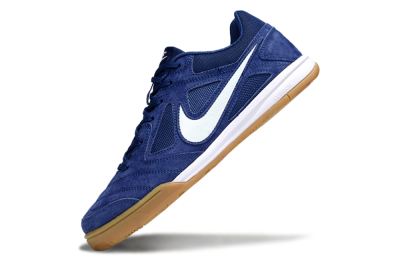 Nike Lunar Gato 2 IC Indoor & Futsal Soccer Shoes - Blue/White