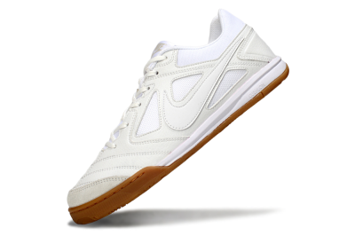 Nike Lunar Gato 2 IC Indoor & Futsal Soccer Shoes - Beige/White