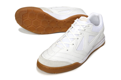 Nike Lunar Gato 2 IC Indoor & Futsal Soccer Shoes - Beige/White