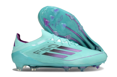 Adidas F50 Elite FG Firm Ground Soccer Cleats - Jade/Purple/Black