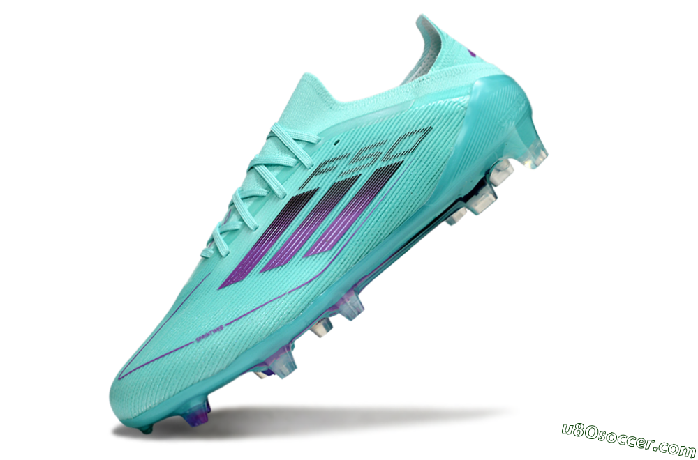 Adidas F50 Elite FG Firm Ground Soccer Cleats - Jade/Purple/Black 5