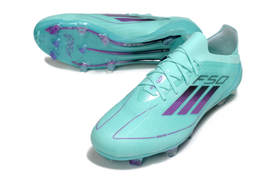 Adidas F50 Elite FG Firm Ground Soccer Cleats - Jade/Purple/Black
