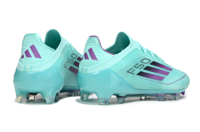 Adidas F50 Elite FG Firm Ground Soccer Cleats - Jade/Purple/Black