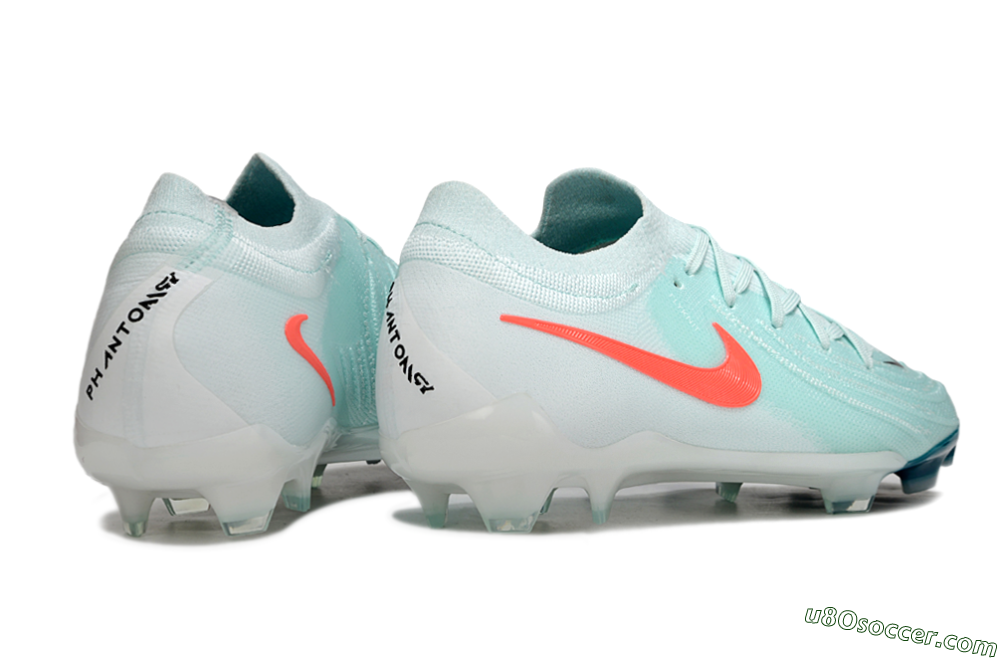 Nike Phantom GX 2 Elite FG Firm Ground Soccer Cleats - Jade/Red/Black 6