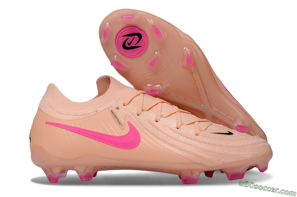 Nike Phantom GX 2 Elite FG Firm Ground Soccer Cleats - Pink/Black 1