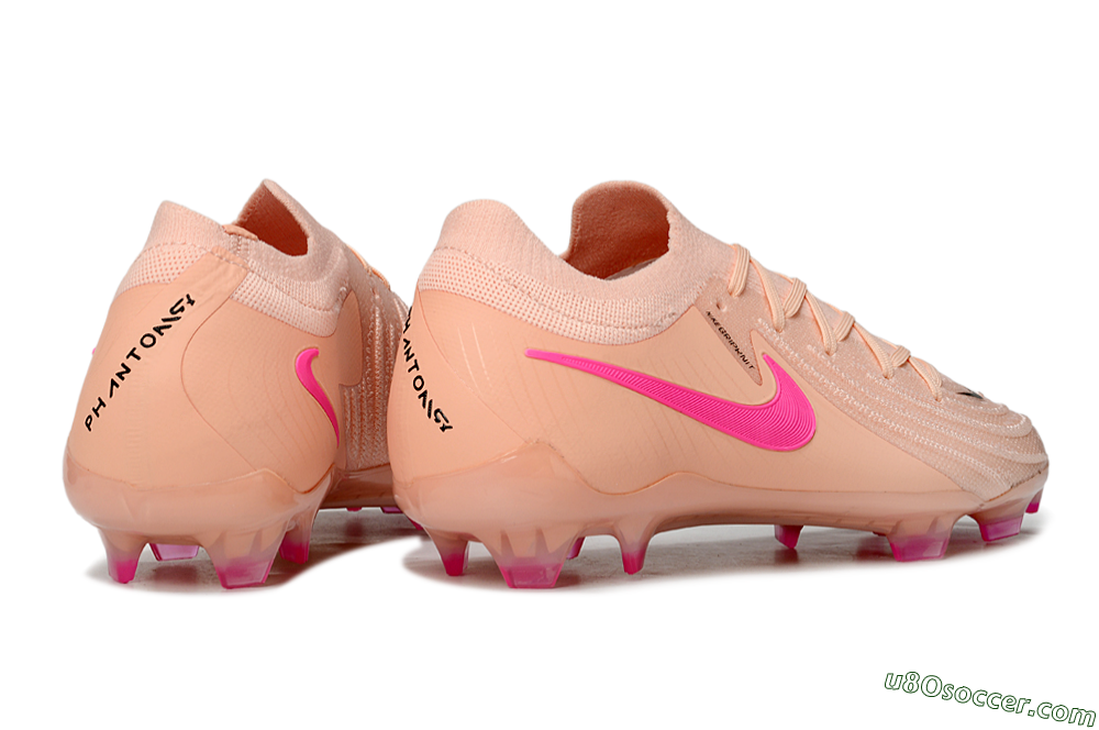 Nike Phantom GX 2 Elite FG Firm Ground Soccer Cleats - Pink/Black 6