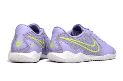 Nike Tiempo Legend 10 Academy IC Indoor & Futsal Soccer Shoes - Purple/Yellow