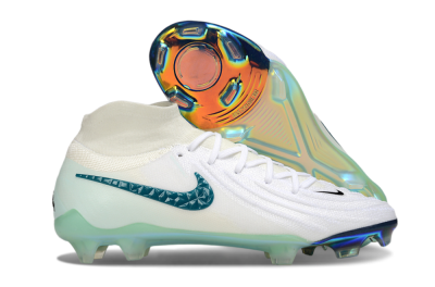 Nike Phantom Luna Elite NU FG Firm Ground Soccer Cleats - White/Black/Jade