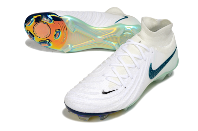 Nike Phantom Luna Elite NU FG Firm Ground Soccer Cleats - White/Black/Jade