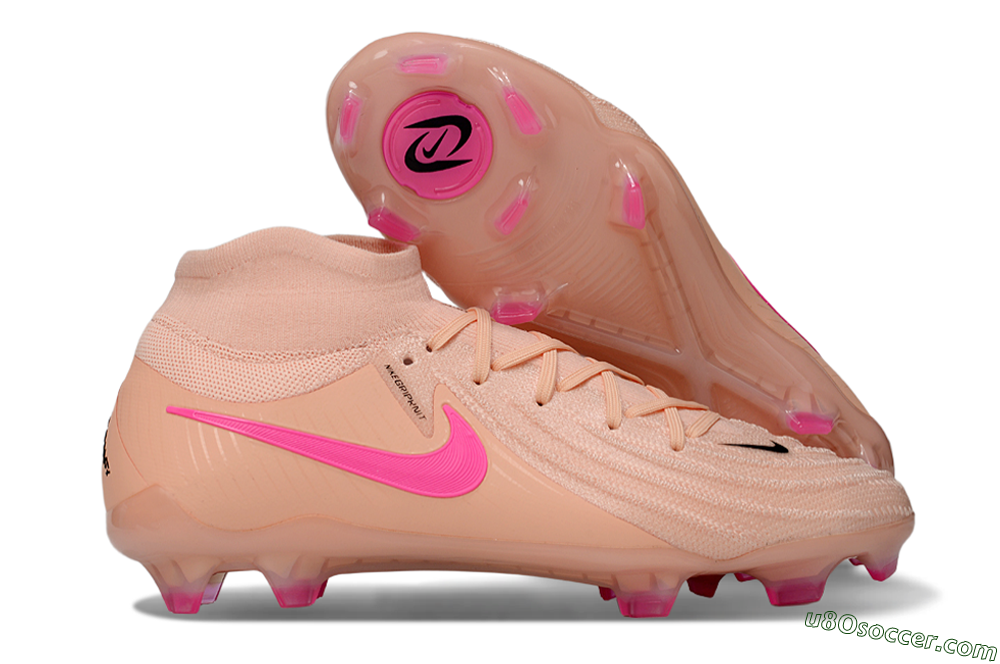 Nike Phantom Luna Elite NU FG Firm Ground Soccer Cleats - Pink/Black 1