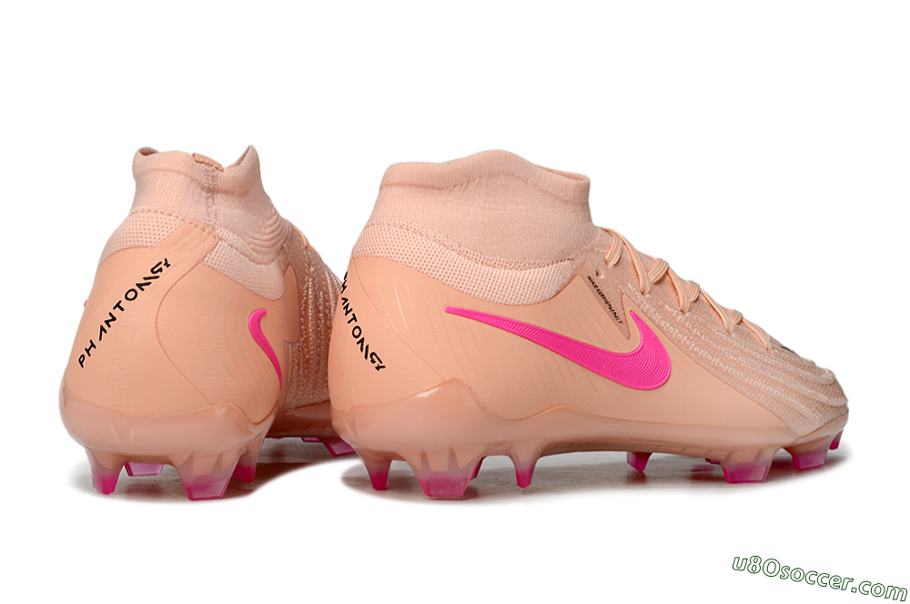 Nike Phantom Luna Elite NU FG Firm Ground Soccer Cleats - Pink/Black 6