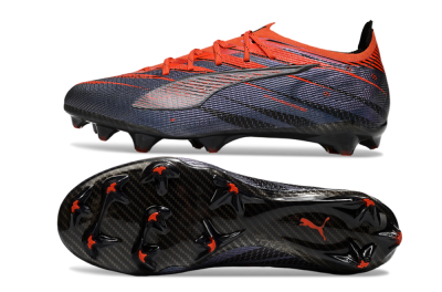 Puma Ultra 5 Ultimate FG Firm Ground Soccer Cleats - Blue/Black/Red