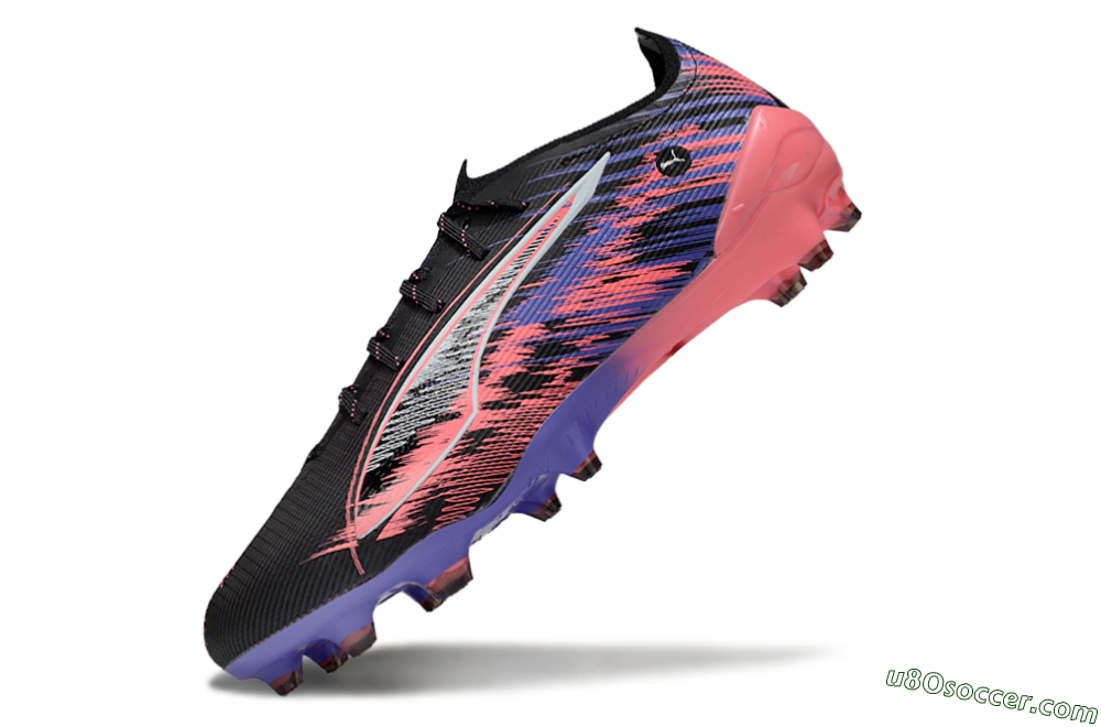 Puma Ultra 5 Ultimate FG Firm Ground Soccer Cleats - Black/Pink/Purple 5
