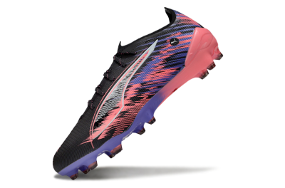 Puma Ultra 5 Ultimate FG Firm Ground Soccer Cleats - Black/Pink/Purple