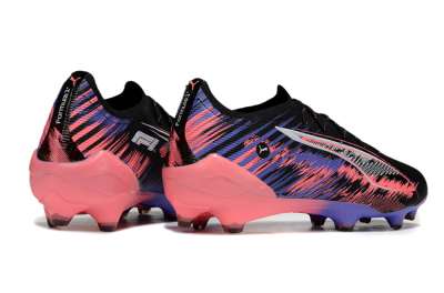 Puma Ultra 5 Ultimate FG Firm Ground Soccer Cleats - Black/Pink/Purple
