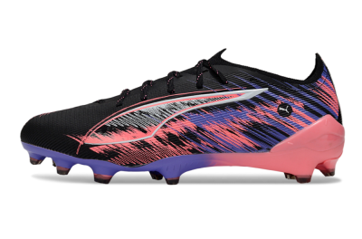 Puma Ultra 5 Ultimate FG Firm Ground Soccer Cleats - Black/Pink/Purple