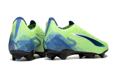 Puma Ultra 5 Ultimate FG Firm Ground Soccer Cleats - Yellow/Blue/White