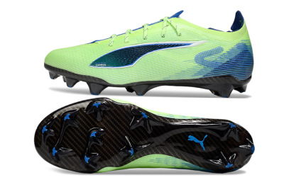 Puma Ultra 5 Ultimate FG Firm Ground Soccer Cleats - Yellow/Blue/White