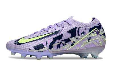Nike Air Zoom Mercurial Vapor 16 Elite AG Artificial Grass Soccer Cleats - Purple/Black/Yellow