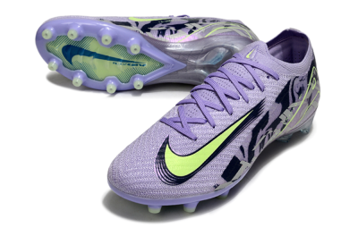 Nike Air Zoom Mercurial Vapor 16 Elite AG Artificial Grass Soccer Cleats - Purple/Black/Yellow