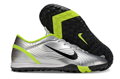 Nike Air Zoom Mercurial Vapor 16 Academy TF Artificial Turf Soccer Shoes - Silver/Black/Yellow