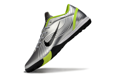 Nike Air Zoom Mercurial Vapor 16 Academy TF Artificial Turf Soccer Shoes - Silver/Black/Yellow