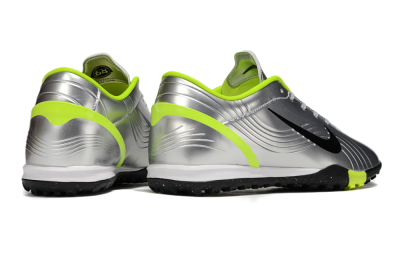 Nike Air Zoom Mercurial Vapor 16 Academy TF Artificial Turf Soccer Shoes - Silver/Black/Yellow