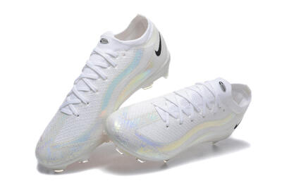 Nike Air Zoom Mercurial Vapor 16 Elite FG Firm Ground Soccer Cleats - White/Black