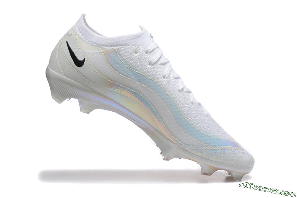 Nike Air Zoom Mercurial Vapor 16 Elite FG Firm Ground Soccer Cleats - White/Black 7