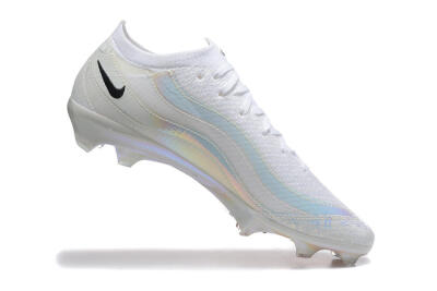 Nike Air Zoom Mercurial Vapor 16 Elite FG Firm Ground Soccer Cleats - White/Black