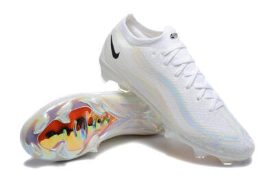 Nike Air Zoom Mercurial Vapor 16 Elite FG Firm Ground Soccer Cleats - White/Black