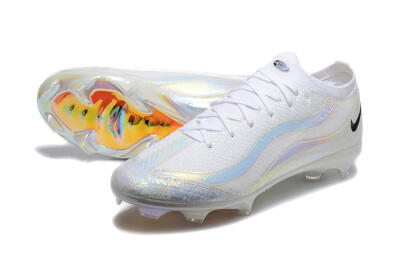 Nike Air Zoom Mercurial Vapor 16 Elite FG Firm Ground Soccer Cleats - White/Black