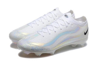 Nike Air Zoom Mercurial Vapor 16 Elite FG Firm Ground Soccer Cleats - White/Black