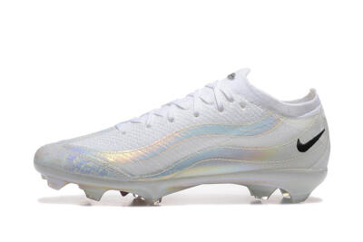 Nike Air Zoom Mercurial Vapor 16 Elite FG Firm Ground Soccer Cleats - White/Black