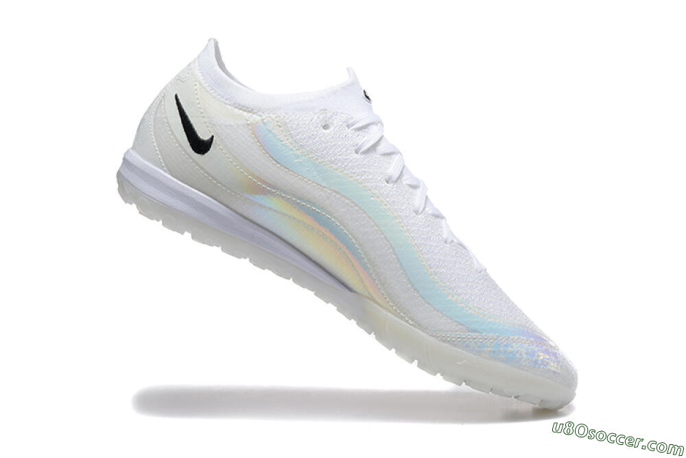 Nike Air Zoom Mercurial Vapor 16 Elite TF Artificial Turf Soccer Shoes - White/Black 7