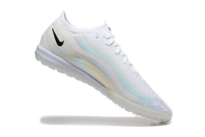 Nike Air Zoom Mercurial Vapor 16 Elite TF Artificial Turf Soccer Shoes - White/Black
