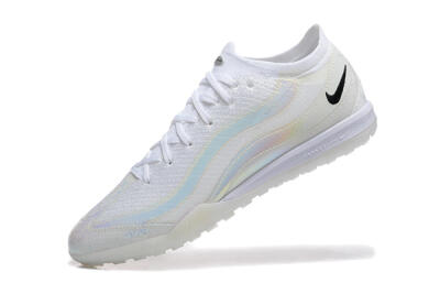 Nike Air Zoom Mercurial Vapor 16 Elite TF Artificial Turf Soccer Shoes - White/Black