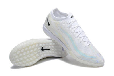 Nike Air Zoom Mercurial Vapor 16 Elite TF Artificial Turf Soccer Shoes - White/Black