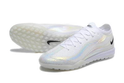Nike Air Zoom Mercurial Vapor 16 Elite TF Artificial Turf Soccer Shoes - White/Black
